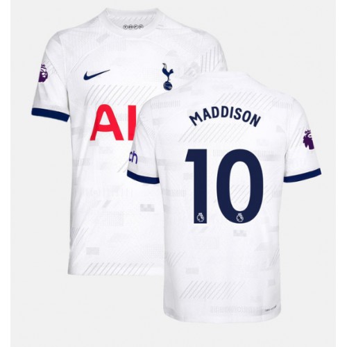 Moški Nogometni dresi Tottenham Hotspur James Maddison #10 Domači 2023-24 Kratek Rokav